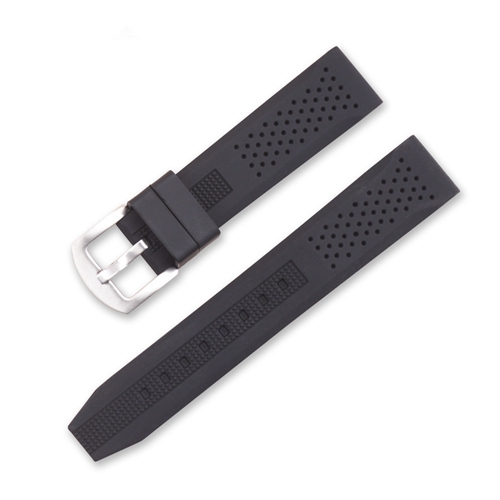 Custom Male Silicone Breathable Watch Strap