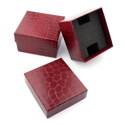 Durable Paper Gift Box Case For Bracelet Bangle Jewelry Watch Box