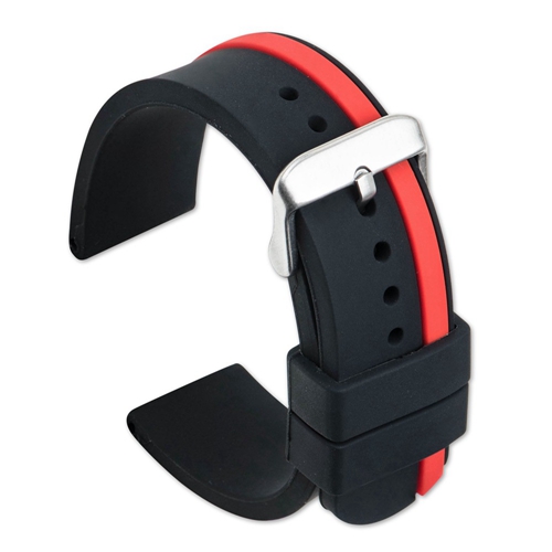 Men's Mixed Color Environment-friendly Silicone Strap
