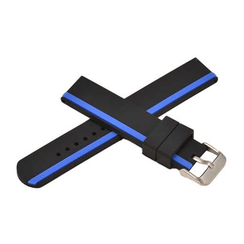 Men's Mixed Color Environment-friendly Silicone Strap