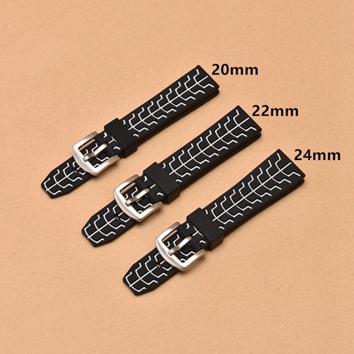 Checkered Design Sports Silicone Strap Fit For Samsung S3 Watch