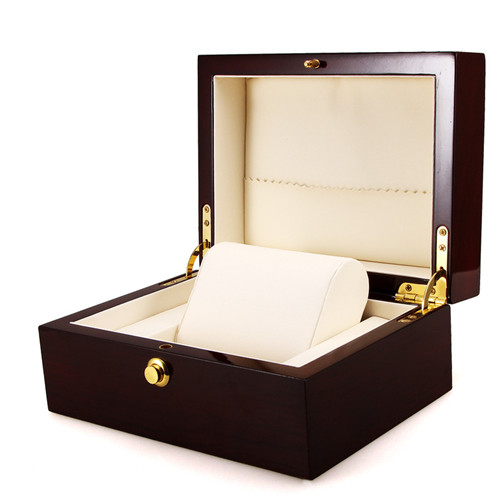 High End Wood Watch Boxes Red Fashion Wristwatch Gift Box
