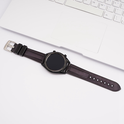China wholesale transparent silicone watchband