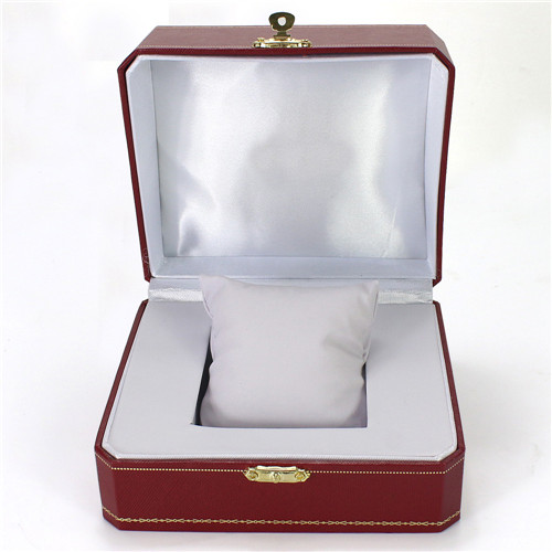 Luxury Gift Packaging For Watch Red Jewelry Wristwatch Box