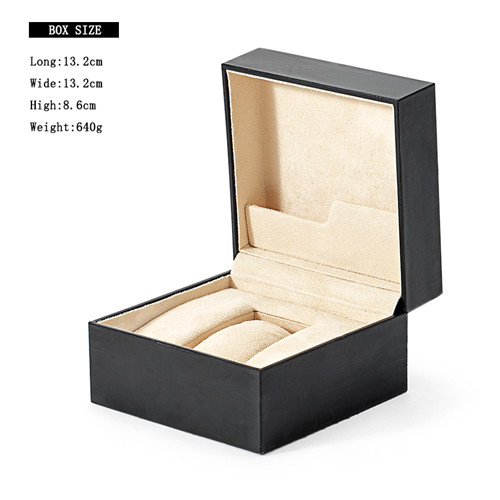 Custom Logo Luxury Suede Velvet Leather Watches Boxes For Women Wristwatch