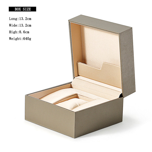 Custom Logo Luxury Suede Velvet Leather Watches Boxes For Women Wristwatch