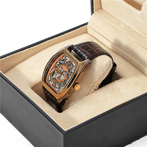 Custom Logo Luxury Suede Velvet Leather Watches Boxes For Women Wristwatch