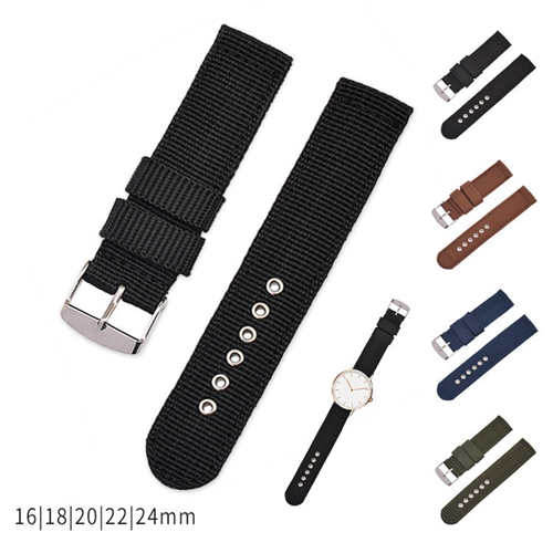 Custom Unisex Soft Pure Color Waterproof Nylon Strap