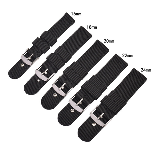 Custom Unisex Soft Pure Color Waterproof Nylon Strap