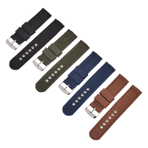 Custom Unisex Soft Pure Color Waterproof Nylon Strap