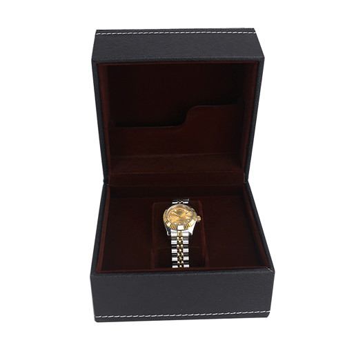 Hot Selling OEM Colorful PU Leather Watch Box Display Packaging BOX
