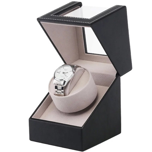 Mechanical Watch Winding Box Motor Shaker Watch Winder Holder Display Jewelry Storage Organizer