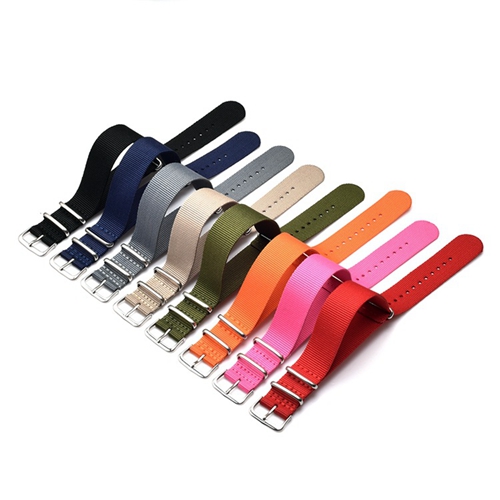 20mm Unisex Custom Made Color Nylon Nato Strap