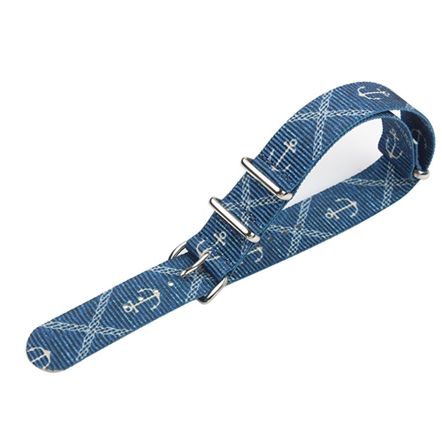 Custom Pattern Waterproof Environment-friendly Nylon Woven Watch Strap