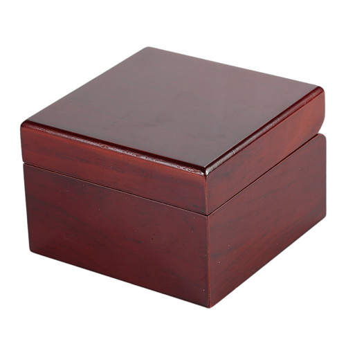 Single Cheap Wood Lacquered Fashion Watch Box Packaging