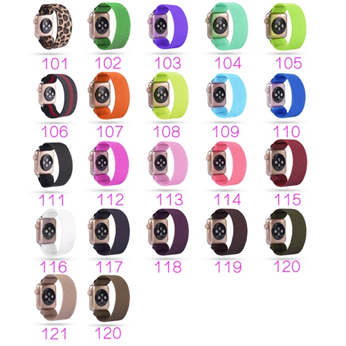 Custom Elasticity Band Printed Nylon Strap Fit For Apple Watch