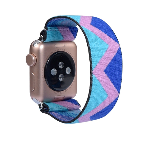 Custom Elasticity Band Printed Nylon Strap Fit For Apple Watch