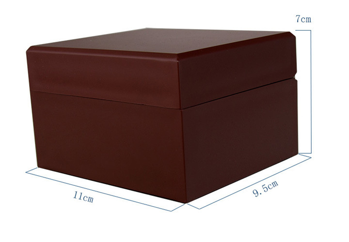 High Quality Wooden Wristwatch Boxes Red Luxury Watch Packaging