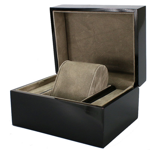 New High-End Flannel Pillow Watch Box Jewelry Wooden Box