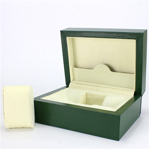 Customized Wood Watch Luxury Green Wholesale Private Label Wooden Boxes
