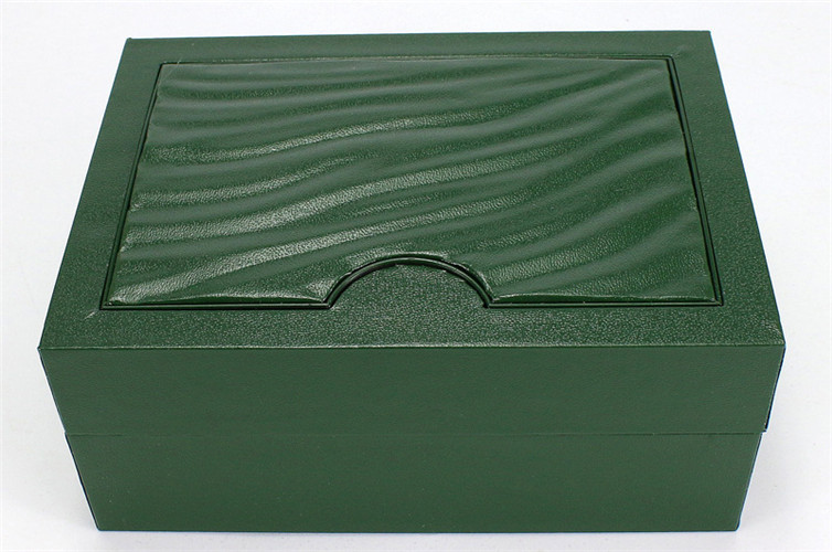 Customized Wood Watch Luxury Green Wholesale Private Label Wooden Boxes