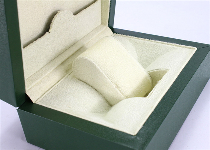 Customized Wood Watch Luxury Green Wholesale Private Label Wooden Boxes