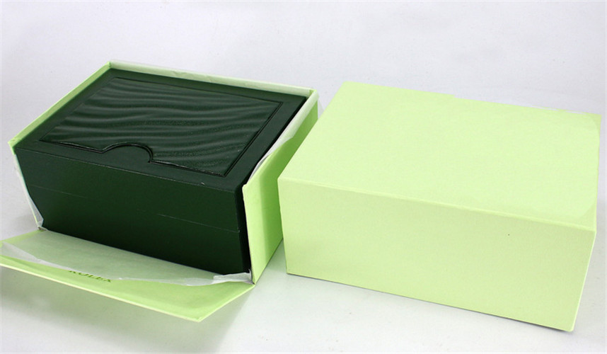 Customized Wood Watch Luxury Green Wholesale Private Label Wooden Boxes