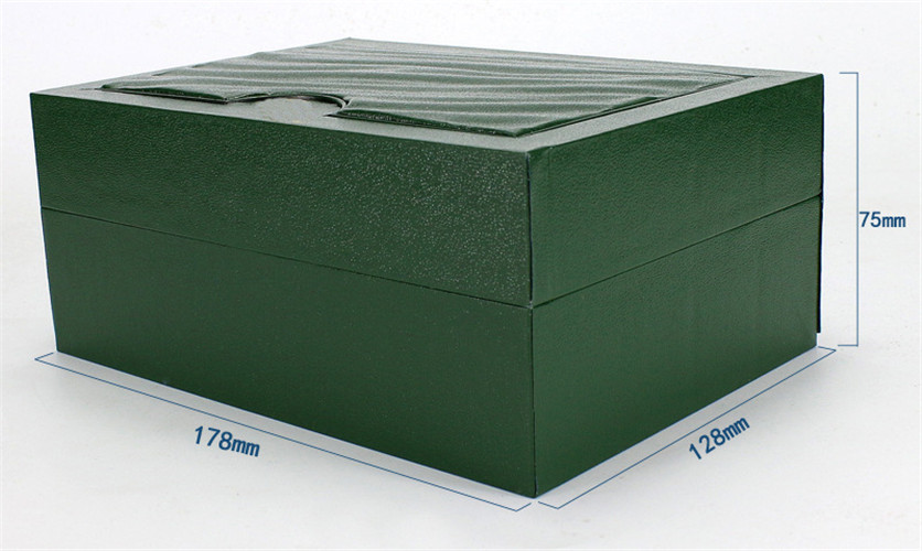 Customized Wood Watch Luxury Green Wholesale Private Label Wooden Boxes