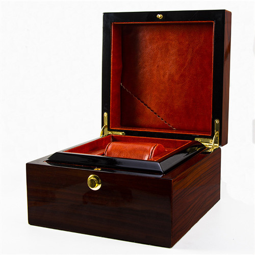 Wooden Wristwatches Luxury Watch Packaging Box Custom Logo Boxes