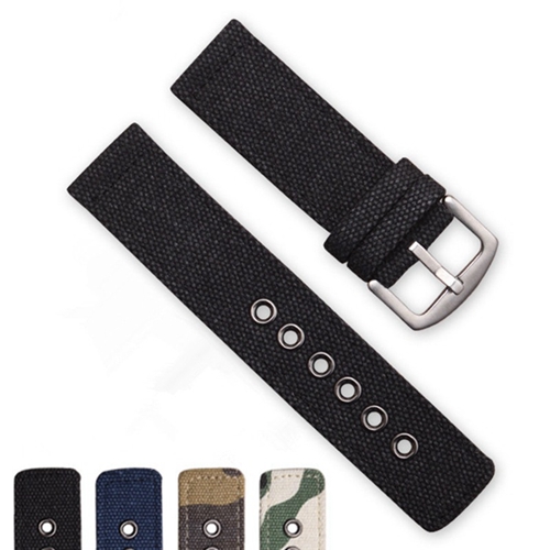 Custom Made Watches Camouflage Canvas Watchband