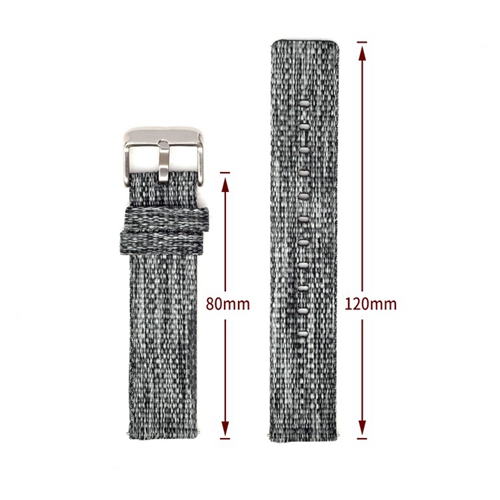 Custom Watch Multicolor Canvas Woven Watchband