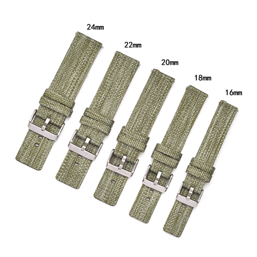 Custom Watch Multicolor Canvas Woven Watchband