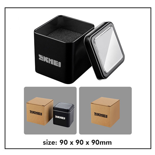 Skmei Watch Boxes Customized Logo Packaging For Wristwatches