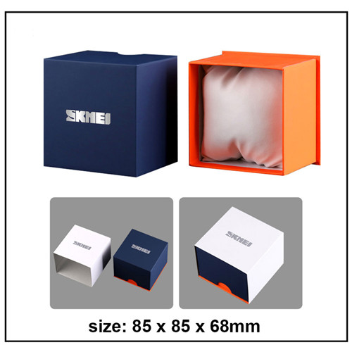 Skmei Watch Boxes Customized Logo Packaging For Wristwatches