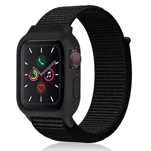 Custom Fit For Apple Watch Strap Rainbow Nylon Strap