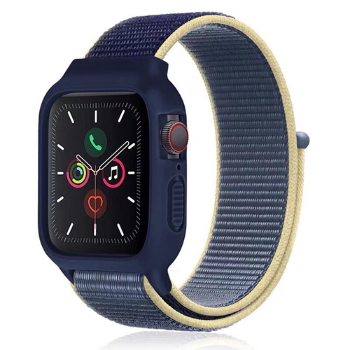 Custom Fit For Apple Watch Strap Rainbow Nylon Strap