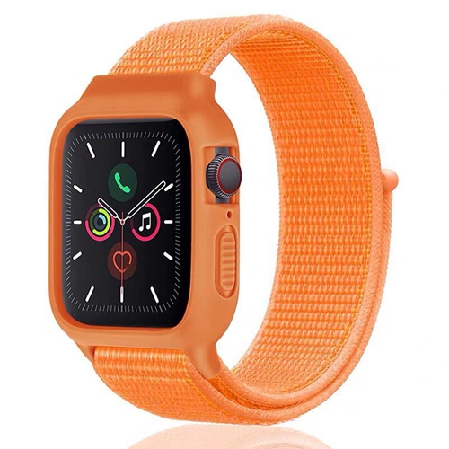 Custom Fit For Apple Watch Strap Rainbow Nylon Strap