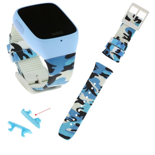 Replaceable Silicone Strap Fit for 360 Children's Phone Watch