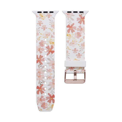 Custom Printed Silicone Watch Straps Fit For Apple Watch