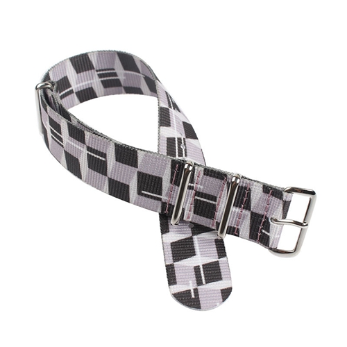 Custom Simple Style Sport Camouflage Canvas Watchband
