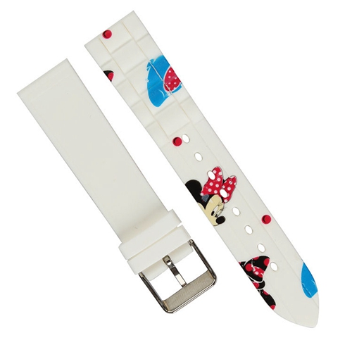 Custom Printed Design Environmentally Friendly Silicone Watchband 